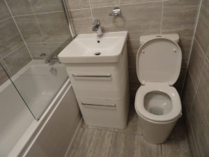 Bathroom Fitted Coventry with Draw Storage