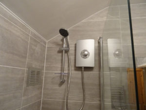 Triton Aspirante Electric Shower Fitted by Coventry Bathrooms