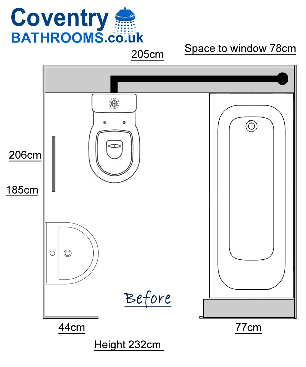 New Fitted Bathroom Supplied And Fitted Larkspur Rugby 5