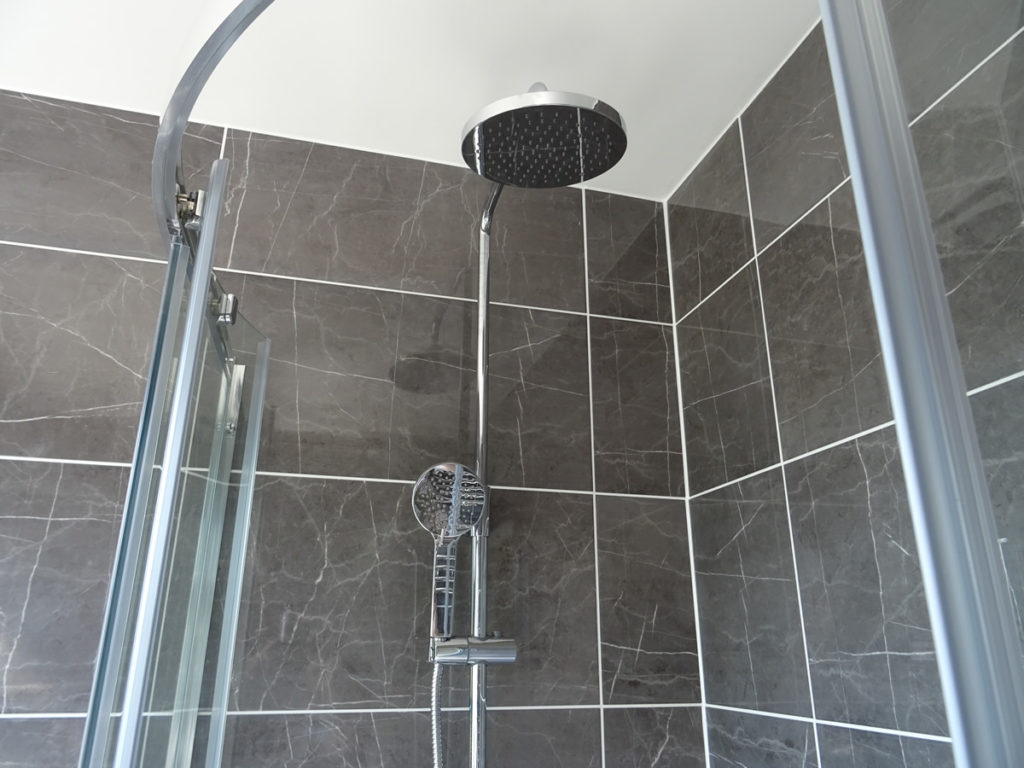 Bathroom converted to Shower Room with Fitted Storage £5,150