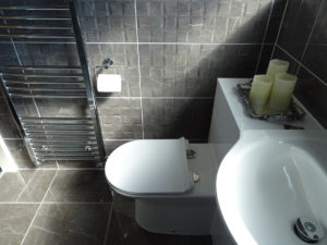 Fully tiled shower room Coventry