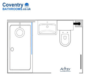 Walk in Shower Room Design Kenilworth