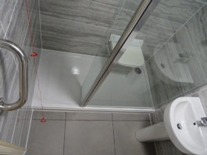 Mobility Bathroom with grab hand rails