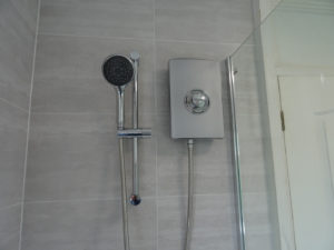 Walk In Shower Coventry with Fitted Triton Aspirante Electric Shower