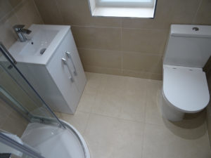 Modern mobility fitted bathroom shower room coventry