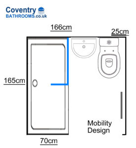 Walk in Mobility Shower Room Coventry