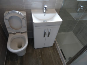 Comfort Height Toilet Pan with vanity Basin