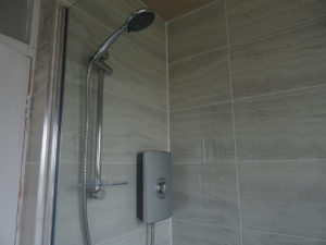 Triton electric shower fitted in Coventry