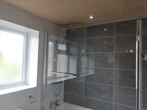 Bath Fitted with shower Over Bath Stonehouse Close Cubbington Leamington